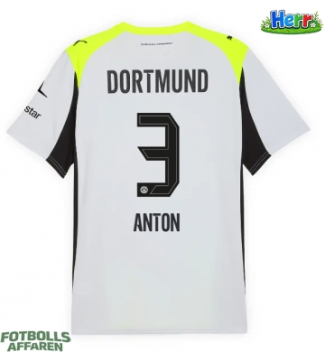 Borussia Dortmund Waldemar Anton #3 Bortatröja 2025-26 Kortärmad